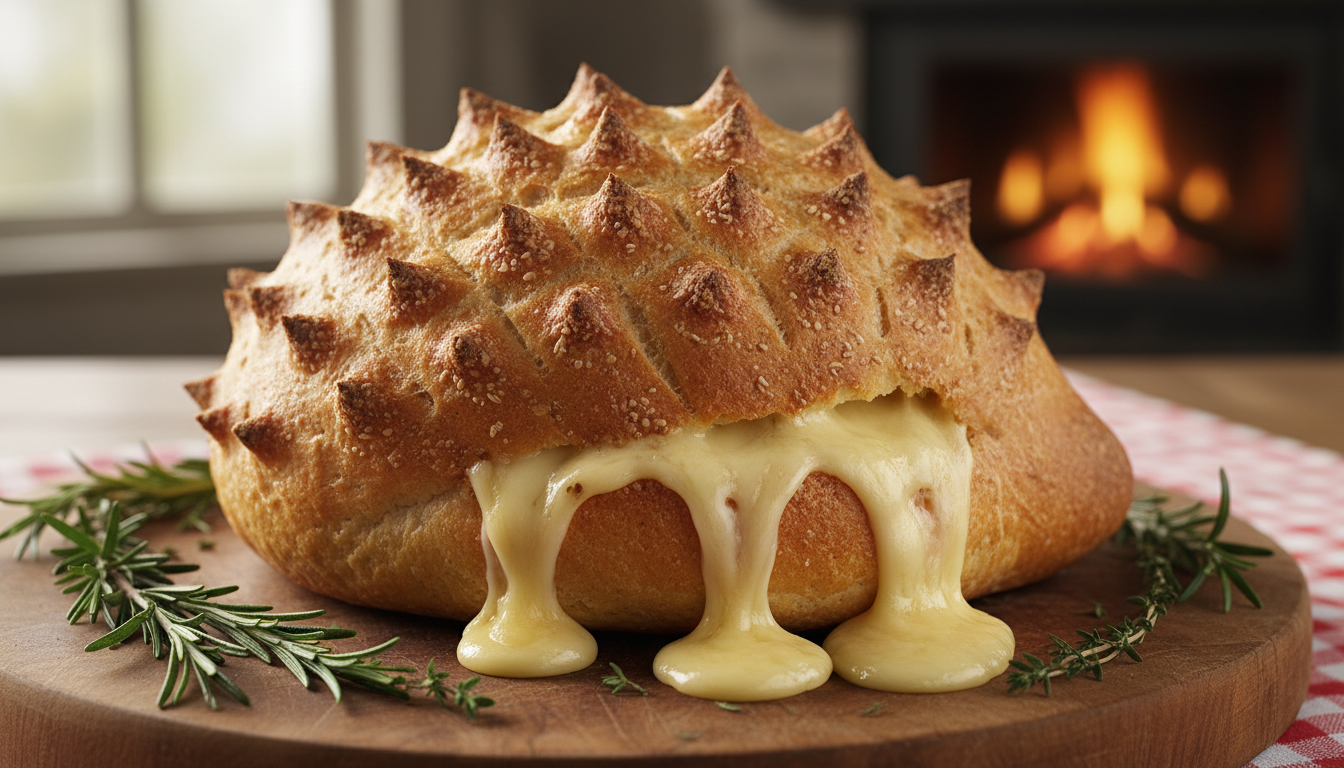 découvrez notre recette facile et savoureuse du pain hérisson au fromage à raclette, parfaite pour un apéritif gourmand et convivial.