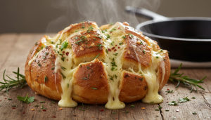 découvrez notre recette facile et savoureuse du pain hérisson au fromage à raclette, un délice fondant parfait pour vos repas conviviaux.