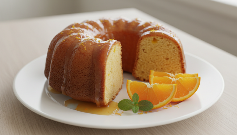 découvrez notre délicieux gâteau moelleux à l’orange, un parfum nostalgique qui rappelle les douceurs d’antan et réchauffe votre cuisine de saveurs authentiques.