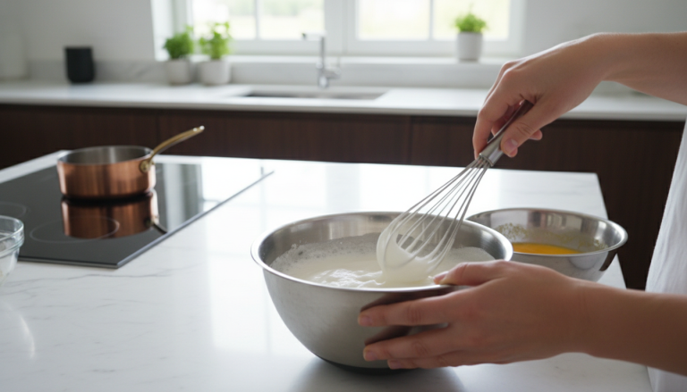 apprenez à préparer en 15 minutes une omelette soufflée au comté, légère et fondante, parfaite pour réunir toute la famille autour d'un repas convivial et savoureux.