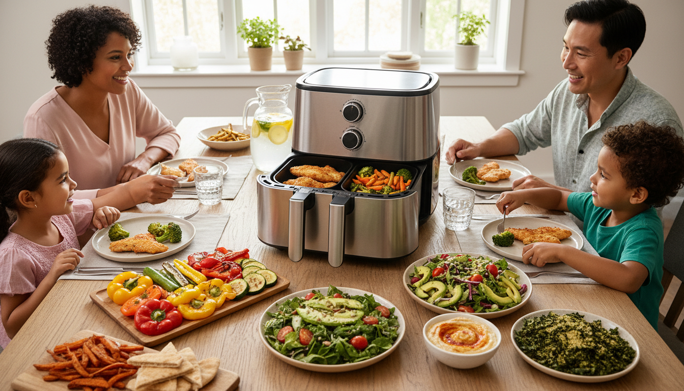 découvrez notre essai complet de la friteuse sans huile oqcsuat 10l à double compartiment, alliant efficacité, polyvalence et cuisson saine pour des repas savoureux et pratiques.