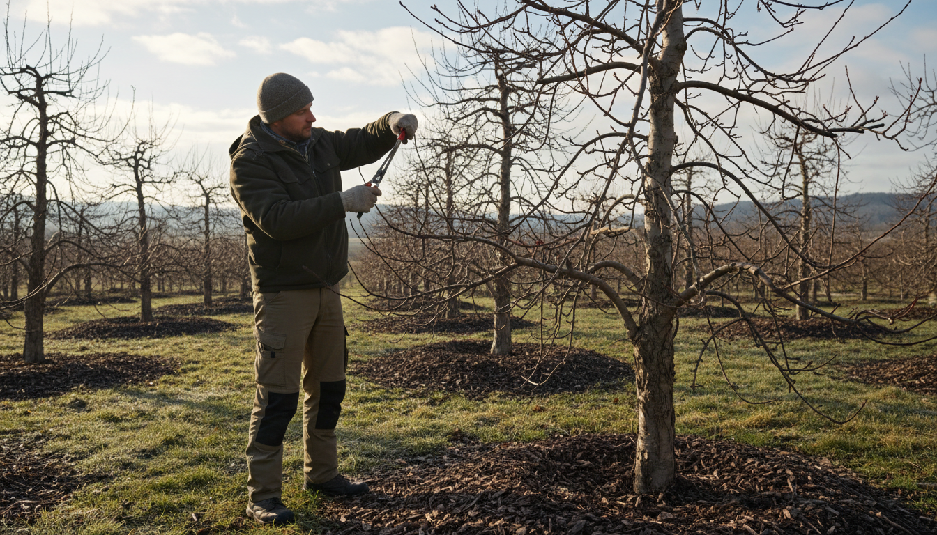 découvrez les gestes essentiels à accomplir en février pour entretenir vos arbres fruitiers, assurer leur santé et préparer des récoltes abondantes au printemps.