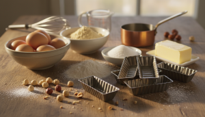 découvrez la recette des financiers amande-noisette inspirée de cyril lignac, un délice irrésistible à déguster en solo pour un moment gourmand unique.
