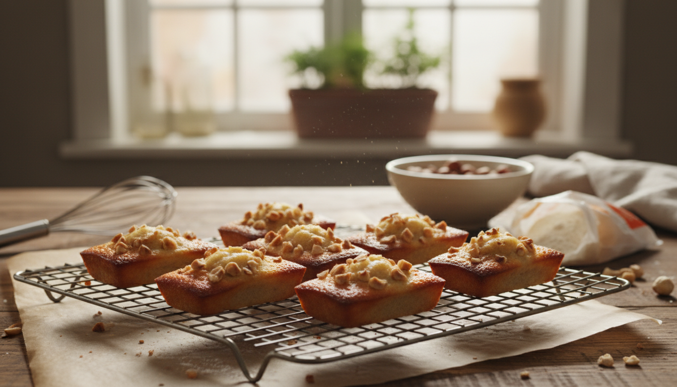 découvrez la recette des financiers amande-noisette façon cyril lignac, un délice irrésistible à savourer en solo pour un moment gourmand et raffiné.