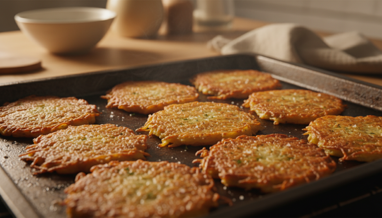 découvrez notre recette facile et rapide de galettes de pommes de terre croustillantes en seulement 10 minutes. une préparation légère et savoureuse qui plaira à toute la famille.