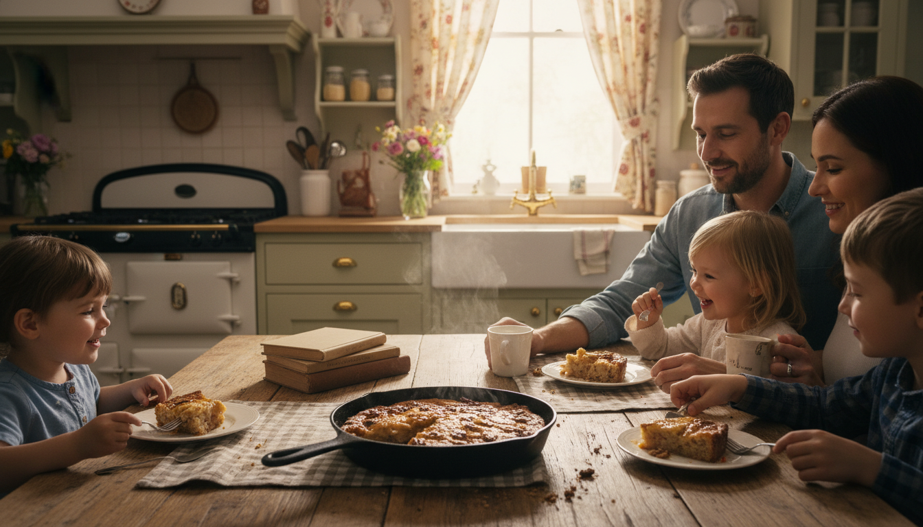 découvrez la recette traditionnelle du gâteau au yaourt à la poêle, un dessert délicieux et facile à préparer sans utiliser de four, comme le faisait grand-mère.