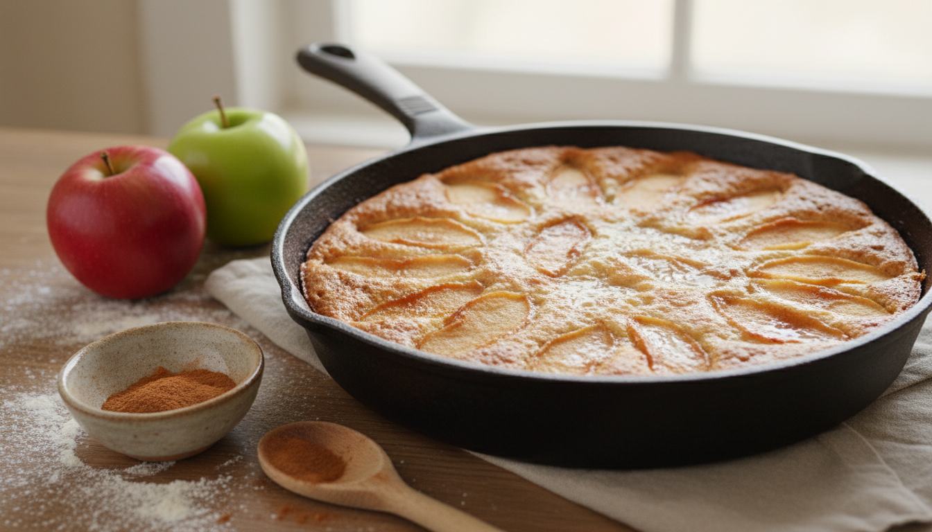 découvrez la recette express du gâteau aux pommes à la poêle, une douceur gourmande et réconfortante à préparer sans four. simple, rapide et délicieuse, elle ravira toute la famille.