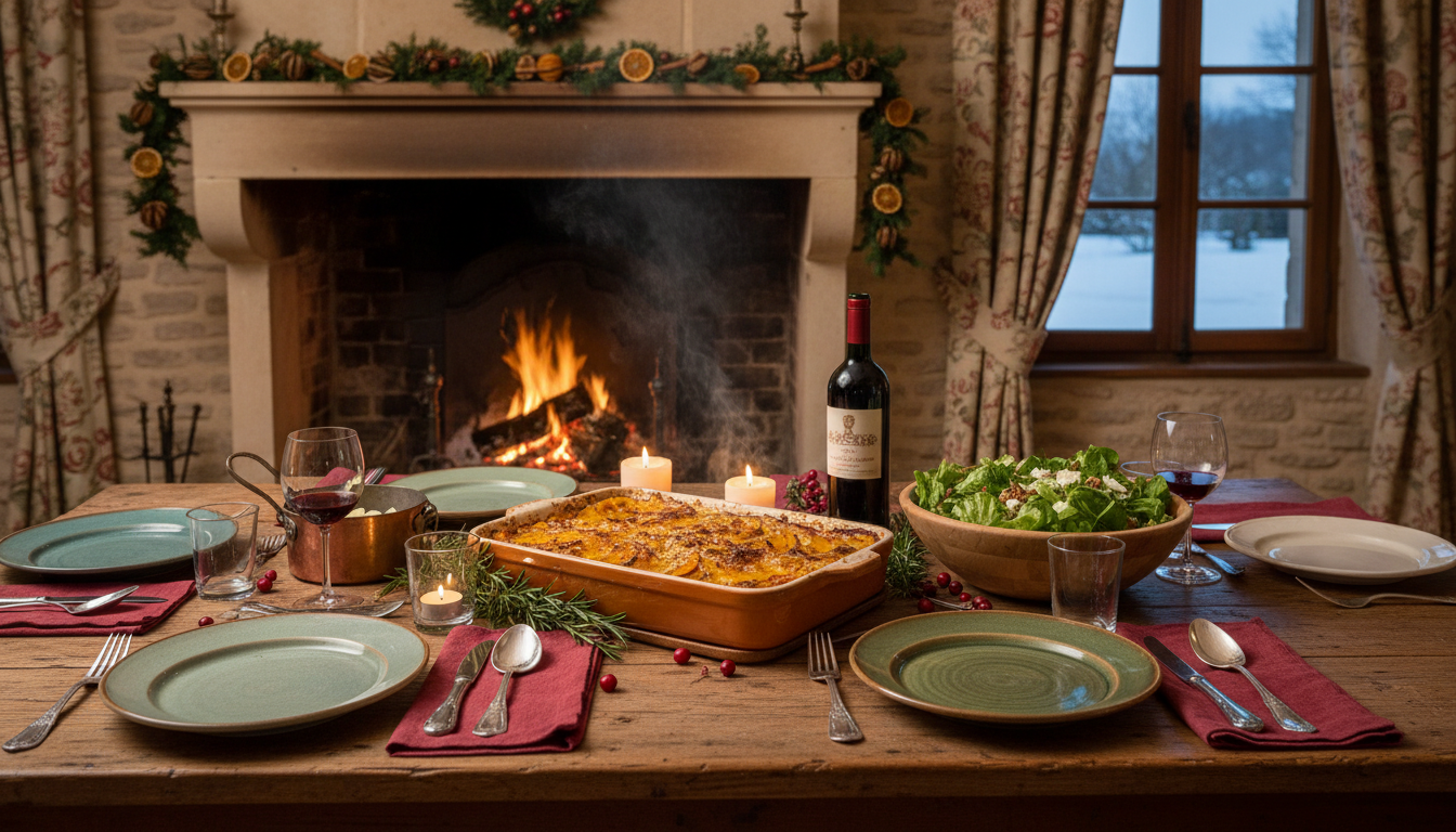 découvrez notre gratin de butternut au fromage frais, une recette réconfortante alliant douceur fondante, herbes fraîches et crème onctueuse, parfaite pour réchauffer vos soirées d’hiver.