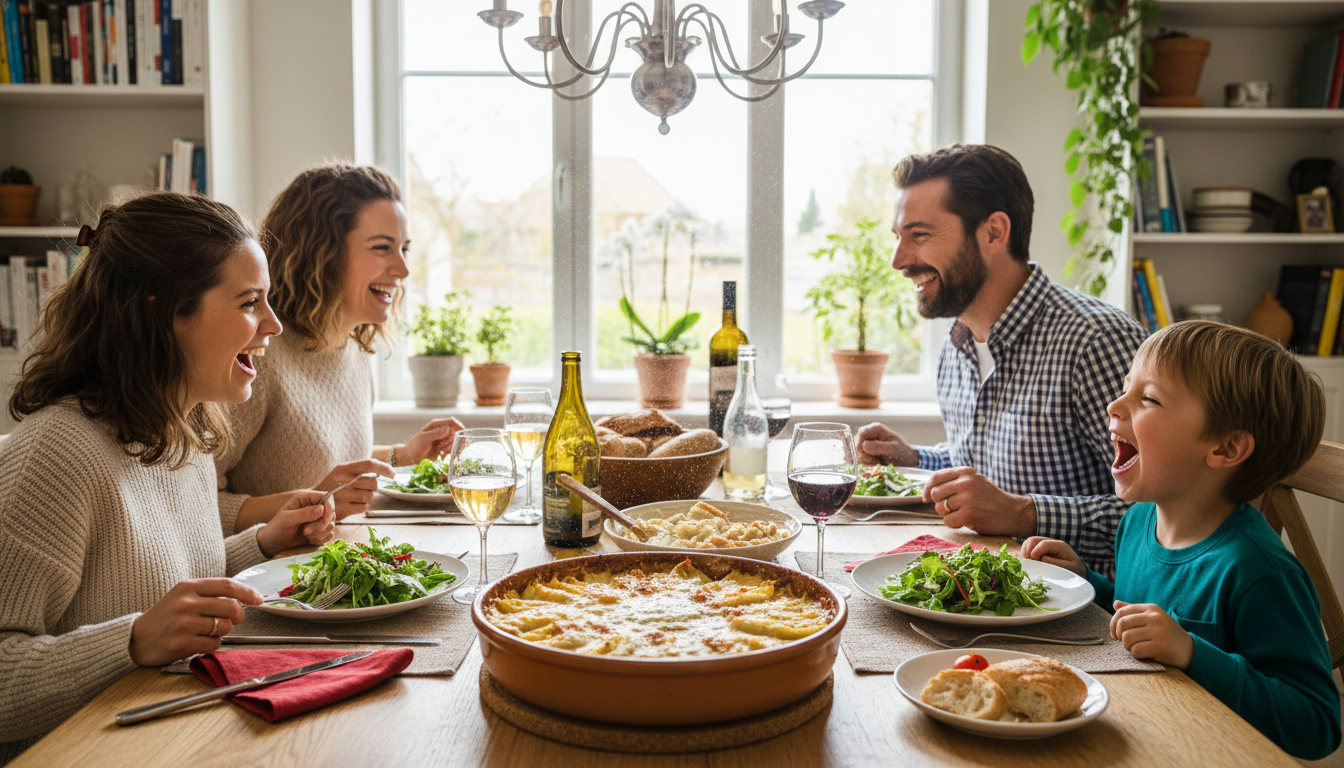 découvrez notre recette de gratin d’endives au jambon, un plat chaud, crémeux et ultra réconfortant, parfait pour un repas savoureux à partager sans attendre.