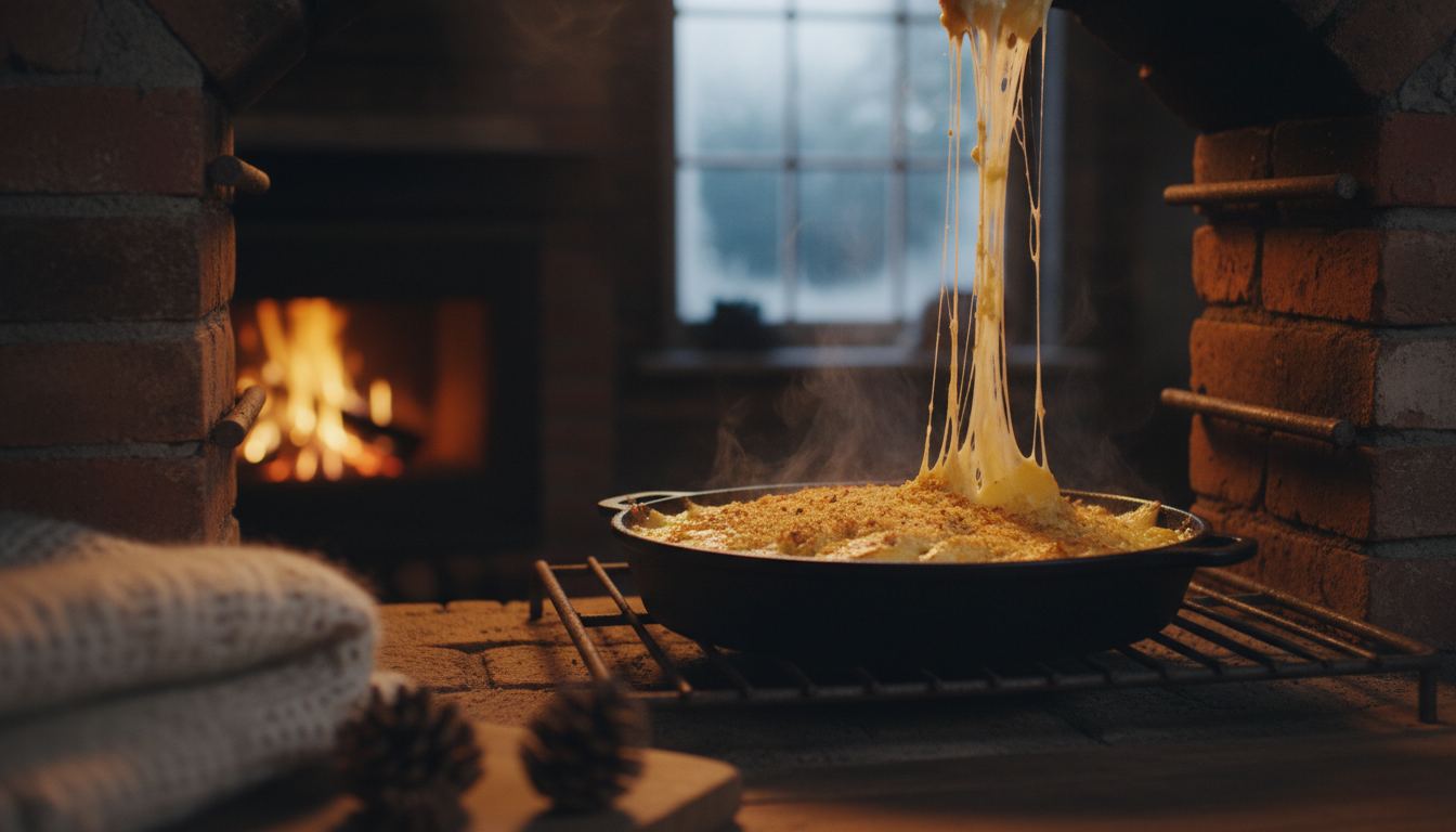 découvrez notre gratin réconfortant de chou-fleur au fromage bleu, parfait pour réchauffer vos soirées fraîches avec une saveur riche et délicieuse.