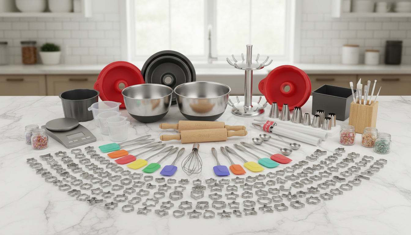 découvrez le kit pâtisserie 322 pièces roelly, l'ensemble complet pour réaliser et sublimer toutes vos créations sucrées avec facilité et créativité.