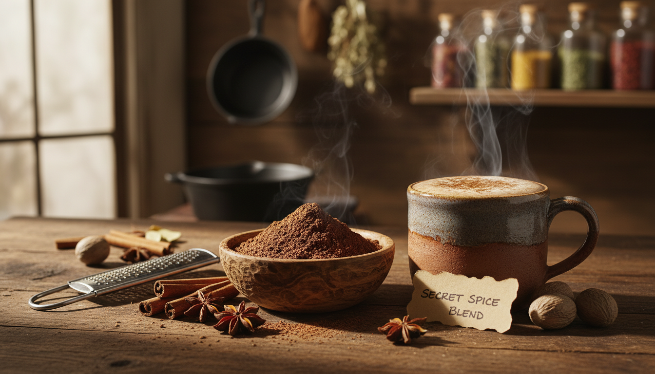 découvrez comment préparer votre propre poudre de cacao maison pour une boisson chocolatée intense, épicée et bien plus savoureuse qu'un chocolat chaud traditionnel.
