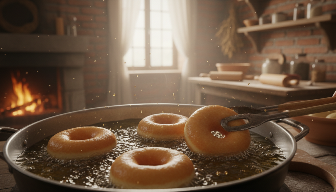 découvrez l'arôme envoûtant des beignets de grand-mère, un parfum irrésistible qui envahit toute la maison et promet une première fournée gourmande et pleine de nostalgie.