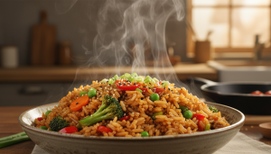 découvrez la recette du riz sauté au parfum envoûtant, parfaite pour réchauffer vos soirées de janvier avec une touche gourmande et savoureuse.