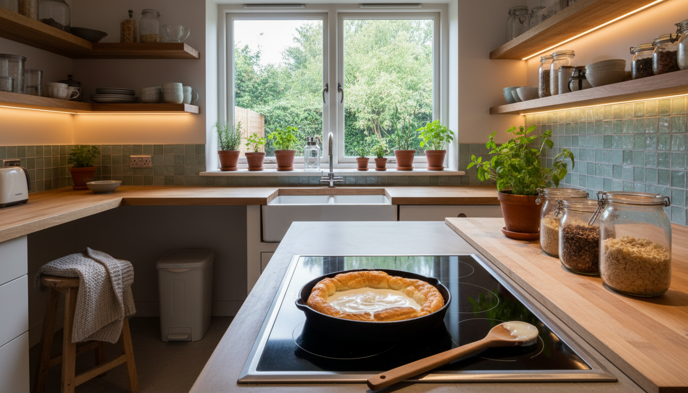 découvrez le secret du gâteau au yaourt à la poêle de grand-mère, avec sa texture dorée et fondante unique, impossible à obtenir au four. une recette simple et savoureuse à essayer sans attendre !