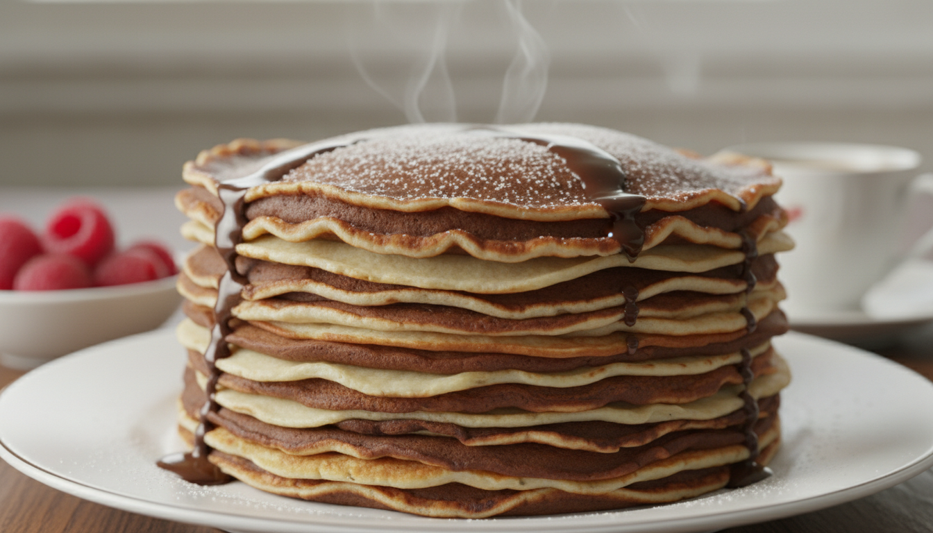 découvrez la recette secrète de grand-mère pour des crêpes zébrées délicieusement douces et gourmandes, un dessert qui émerveille les papilles dès la première bouchée.