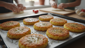 découvrez mes galettes de pommes de terre crousti-dorées prêtes en 10 minutes, une alternative saine et rapide aux frites, parfaite pour régaler toute la famille.