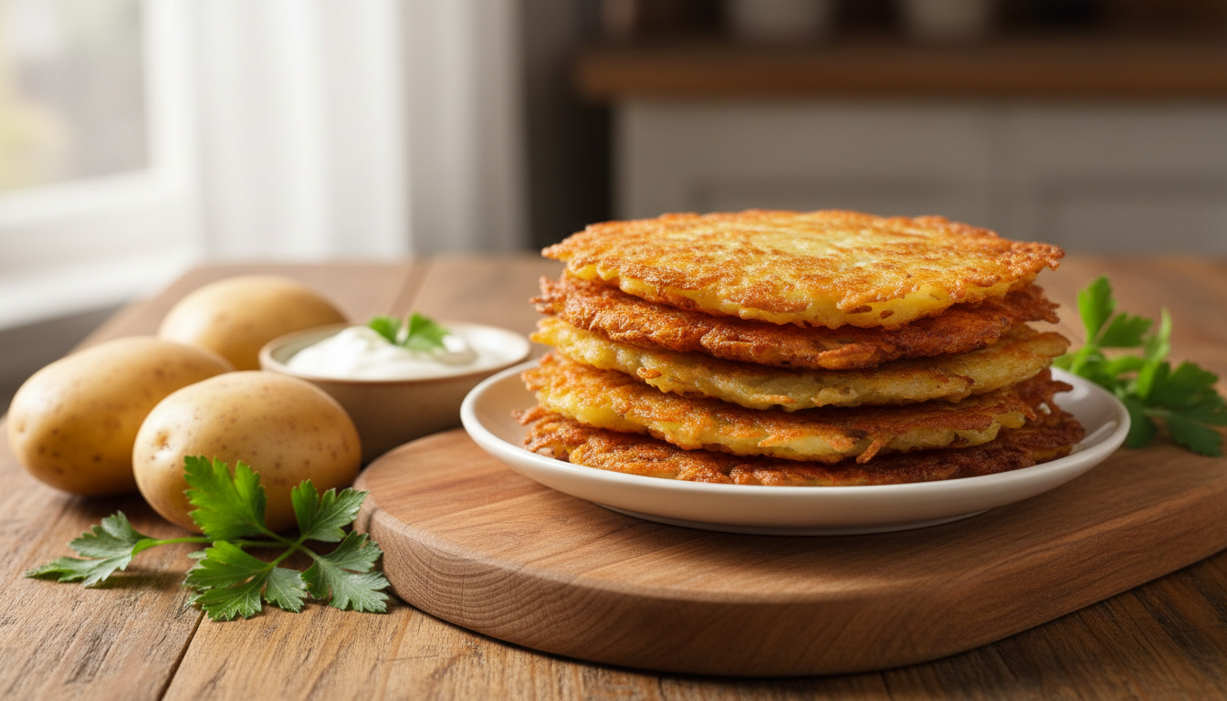 découvrez mes galettes de pommes de terre dorées et fondantes, prêtes en 10 minutes, une alternative légère et croustillante aux frites pour régaler toute la famille.
