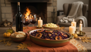 découvrez notre recette facile et savoureuse de mijoté de chou rouge à la pomme et au vin rouge, un plat léger et équilibré parfait pour vos repas healthy.