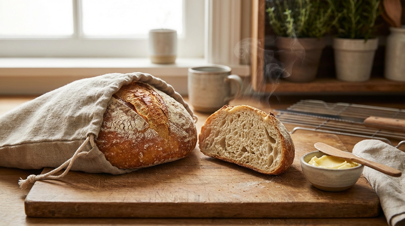 découvrez une astuce simple et efficace pour garder votre pain frais plus longtemps, sans utiliser de sac plastique ni le toaster. préservez la saveur et la texture authentique de votre pain facilement !