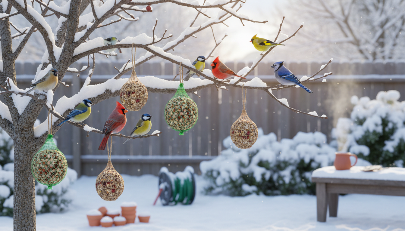 découvrez l'importance des nichoirs pour les oiseaux en hiver et apprenez tout sur cet aliment essentiel qui les aide à survivre pendant la saison froide.