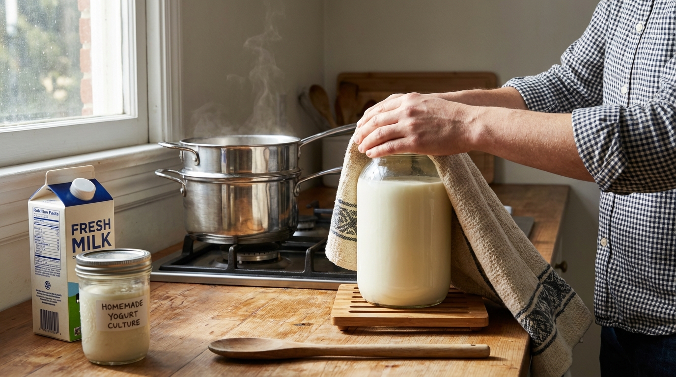 apprenez à faire des yaourts maison parfaits sans yaourtière ni four grâce à une méthode simple et surprenante, garantie pour régaler toute la famille.