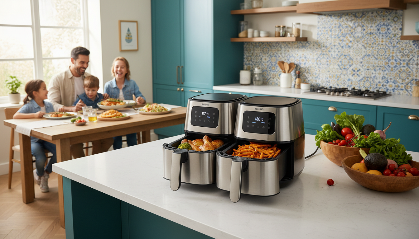 découvrez notre test complet de la philips airfryer série 1000, une friteuse à air qui combine polyvalence et performance pour une cuisson saine et savoureuse.
