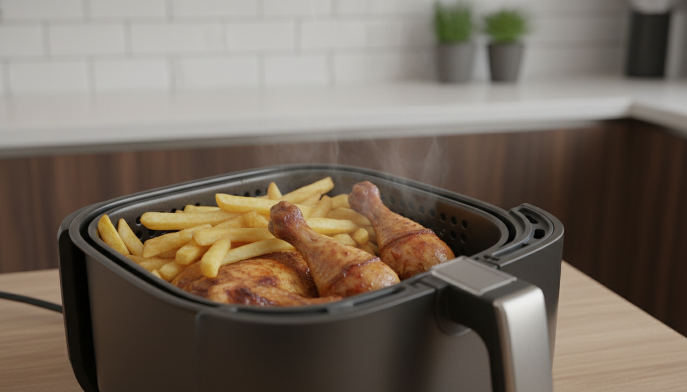 découvrez la philips airfryer série 3000 double panier 9l, équipée de la technologie rapidair pour une cuisson saine, rapide et savoureuse. idéale pour préparer deux plats simultanément avec moins de graisse.