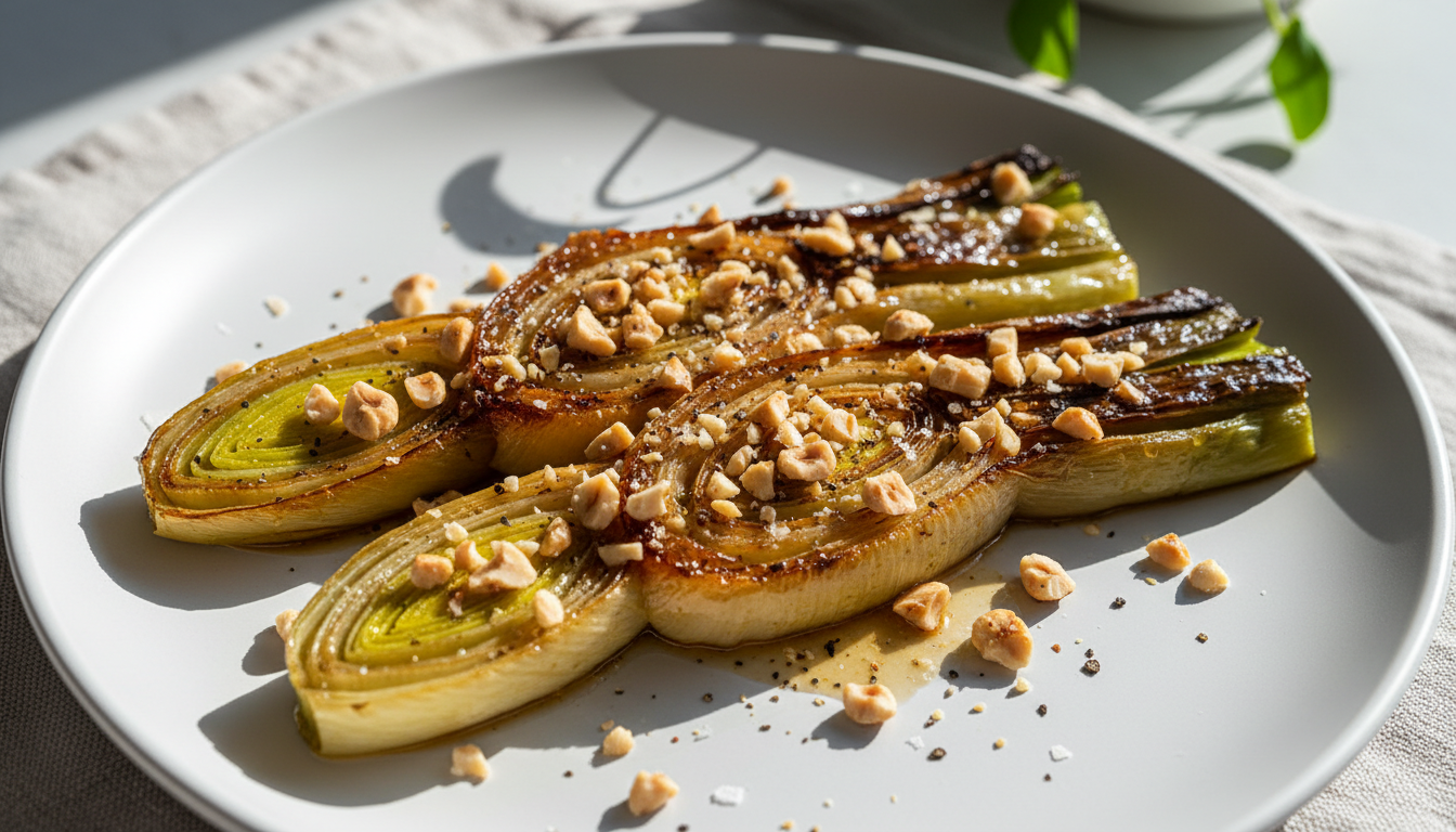 découvrez l'astuce express d'un chef 3 étoiles pour cuisiner des poireaux délicieux en seulement 3 minutes et sublimer ce légume en un éclair.