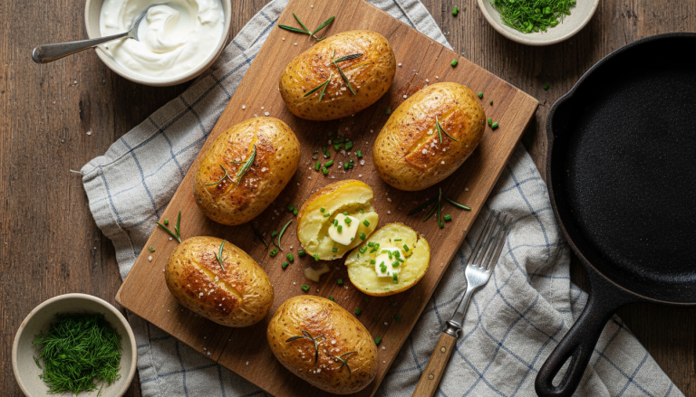 découvrez le secret infaillible pour réussir des pommes de terre au four parfaitement croustillantes à chaque cuisson. astuces et conseils simples pour un résultat gourmand et savoureux.