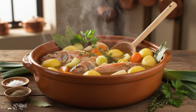 découvrez le pot-au-feu de galinette aux légumes d'hiver, sublimé par des arômes intenses. un plat réconfortant et savoureux signé laurent mariotte, parfait pour les repas chaleureux.