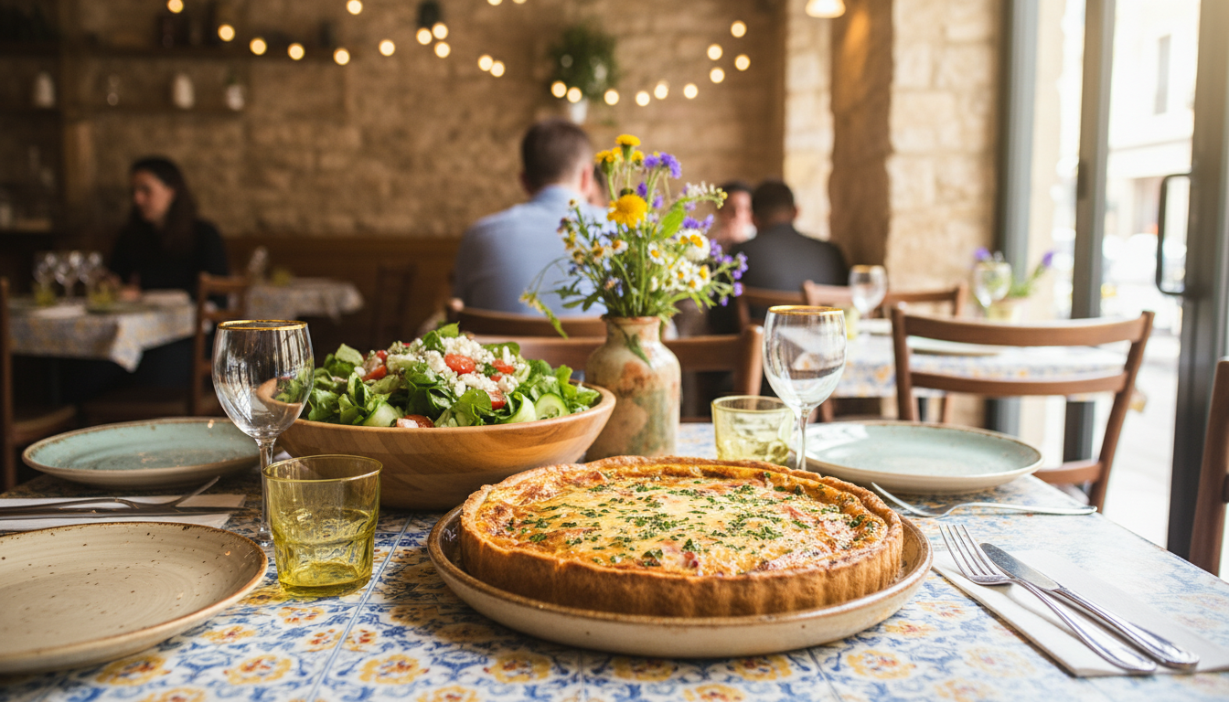 découvrez une recette facile et saine de quiche sans gluten jambon-gruyère sans pâte, parfaite pour un repas léger et savoureux.
