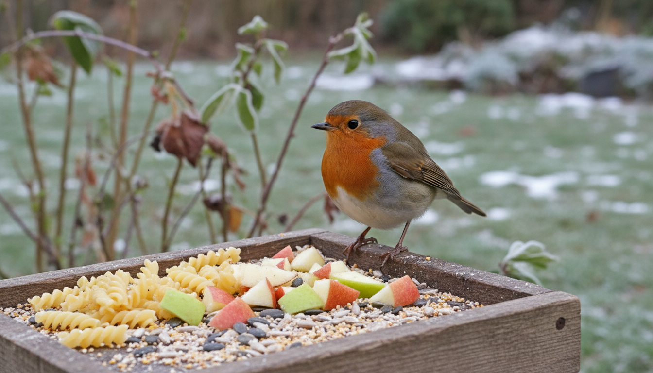 découvrez ce soir l'aliment à seulement 3 centimes, souvent négligé par les jardiniers, qui attire les rouges-gorges dans votre jardin pour une ambiance naturelle et vivante.