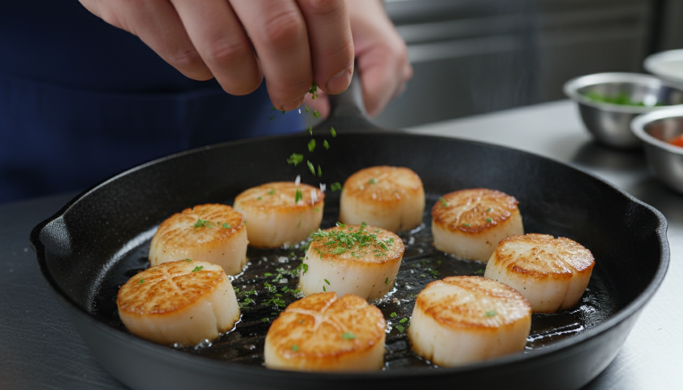 découvrez l'alliance gourmande des saint-jacques et des clémentines, une entrée de fête parfaite qui ravira vos convives avec ses saveurs fraîches et raffinées.