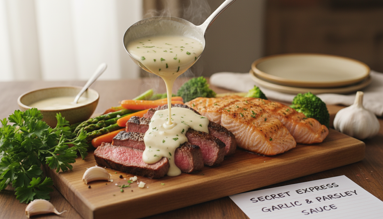 découvrez notre sauce onctueuse à la crème, ail et persil, une recette rapide et savoureuse pour sublimer viandes, poissons et légumes en toute simplicité.