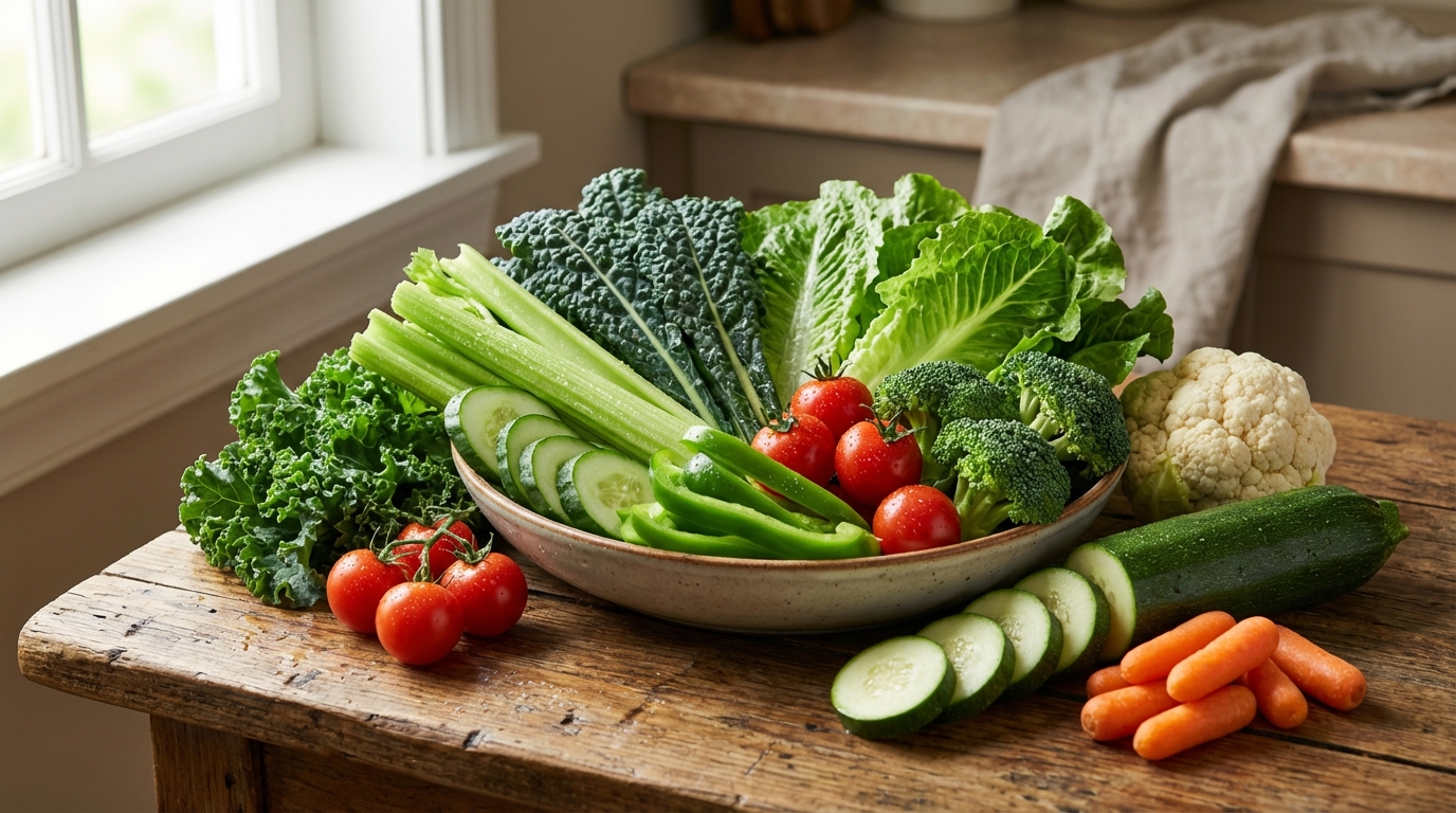 découvrez le top 10 des légumes à calories négatives indispensables pour une perte de poids rapide et efficace. intégrez-les facilement à votre alimentation pour brûler plus de calories tout en restant sain.