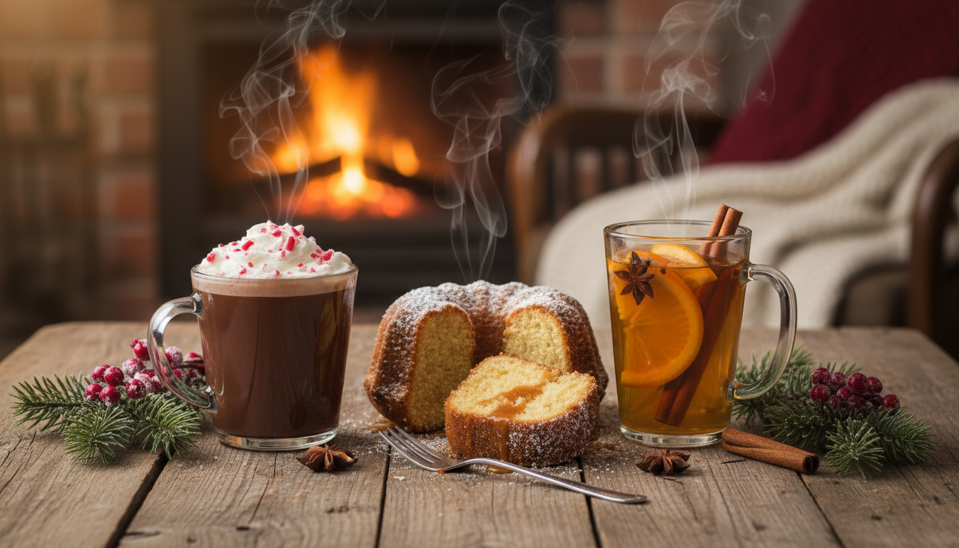 découvrez une recette simple et rapide pour un gâteau d’hiver fondant et parfumé, idéal pour créer un cocon chaleureux et réconfortant en un instant.