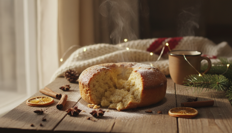 découvrez une recette simple et rapide pour un gâteau d’hiver fondant et parfumé, idéal pour créer une ambiance chaleureuse et réconfortante en un instant.