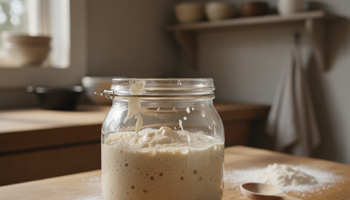 découvrez le secret ancestral du levain maison : comment un mélange simple de farine et d'eau peut transformer le goût de votre pain en une expérience unique et authentique.
