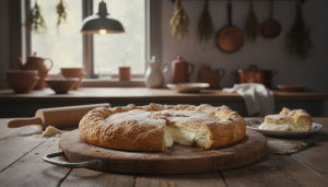 découvrez une tourte dorée aux saveurs authentiques du terroir, alliant croustillant et fondant pour réchauffer vos repas d'hiver en famille avec gourmandise et convivialité.