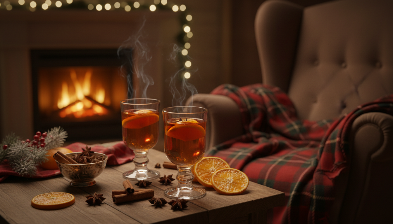 découvrez notre recette facile et rapide de vin chaud léger, parfaite pour réchauffer vos soirées d'hiver en douceur avec des saveurs épicées et fruitées.