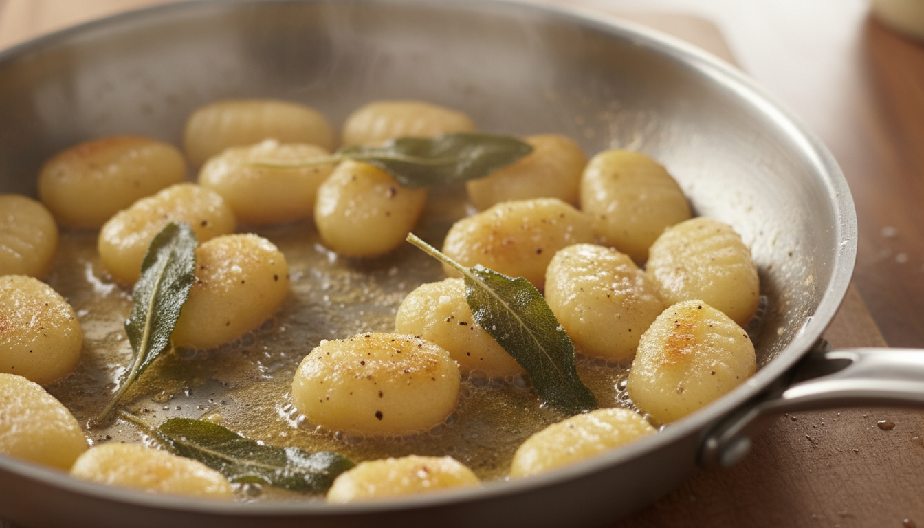 découvrez des gnocchis maison d'hiver, fondants et délicieusement parfumés à la sauge, bien meilleurs que ceux du supermarché. une recette simple pour réchauffer vos repas.