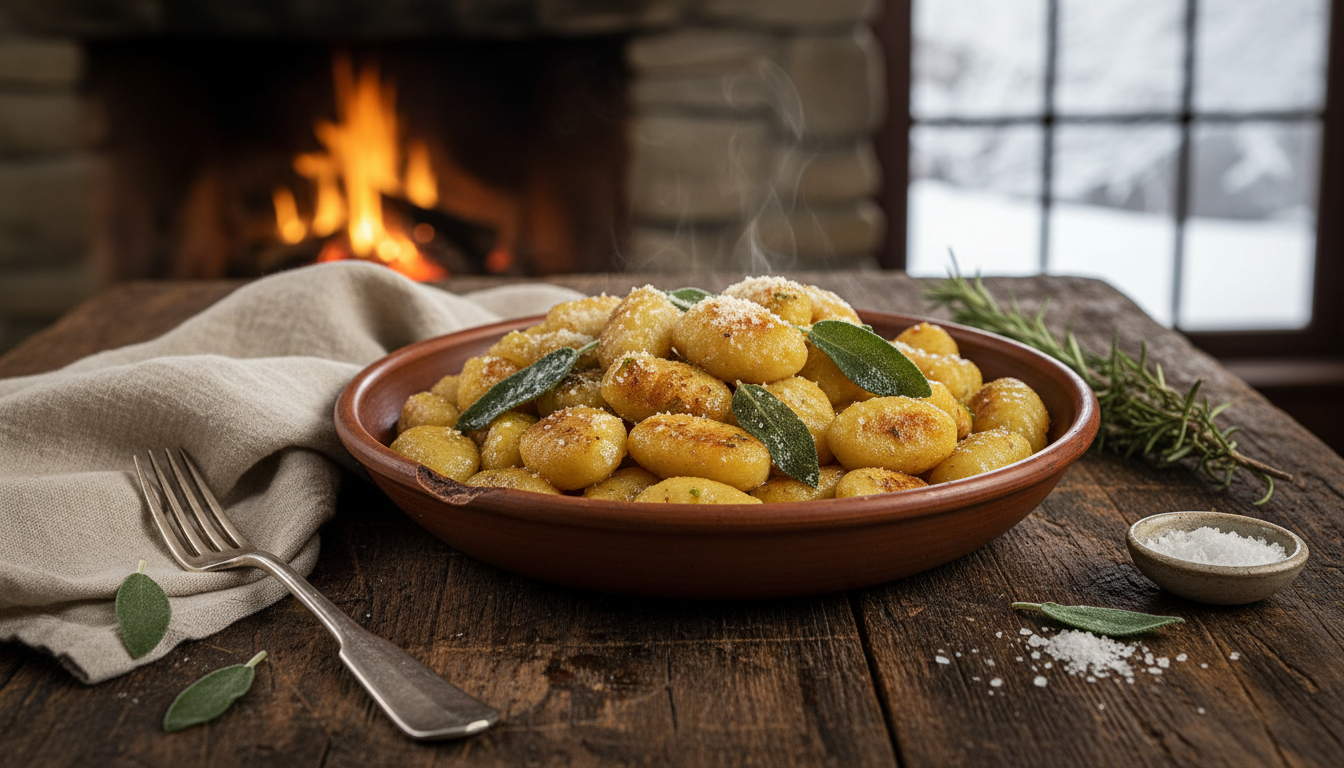 découvrez nos gnocchis maison d'hiver, fondants et délicatement parfumés à la sauge, bien meilleurs que ceux du supermarché. une recette savoureuse et réconfortante à essayer absolument !