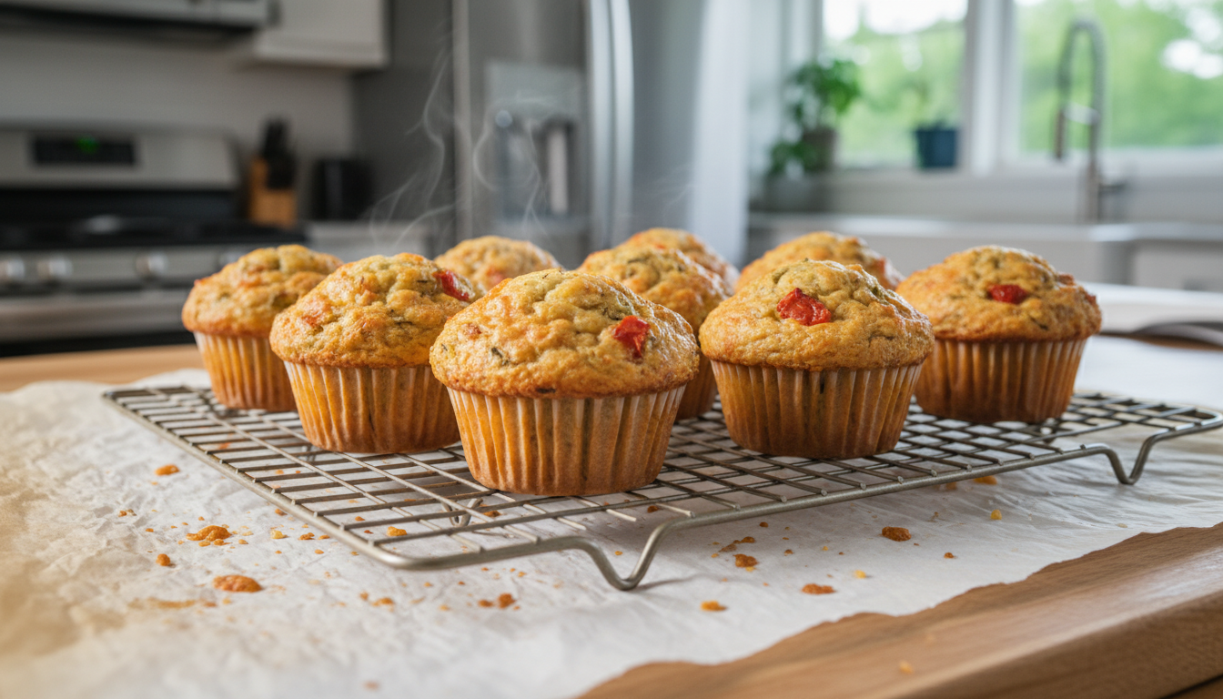 découvrez ces muffins salés, une surprise gourmande qui révolutionne votre déjeuner. parfaits pour varier vos repas dans la lunch box et savourer des saveurs inédites.