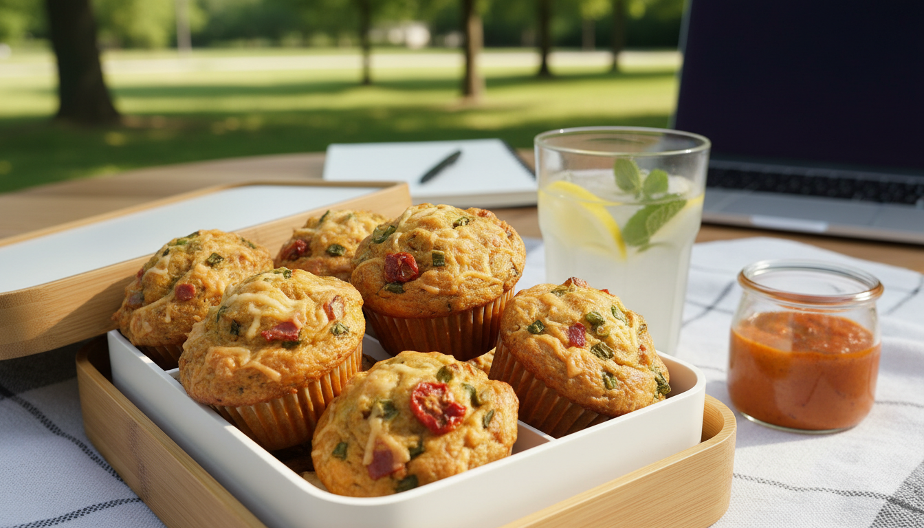 découvrez nos muffins salés, parfaits pour un déjeuner gourmand et original. une surprise savoureuse qui transformera votre lunch box en un moment délicieux et pratique.