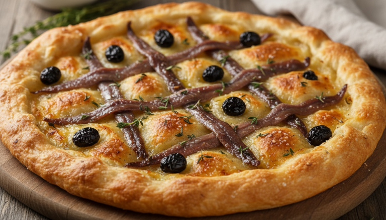 découvrez la recette secrète de cette pissaladière croustillante, un équilibre parfait de saveurs qui la rend irrésistiblement délicieuse à chaque bouchée.