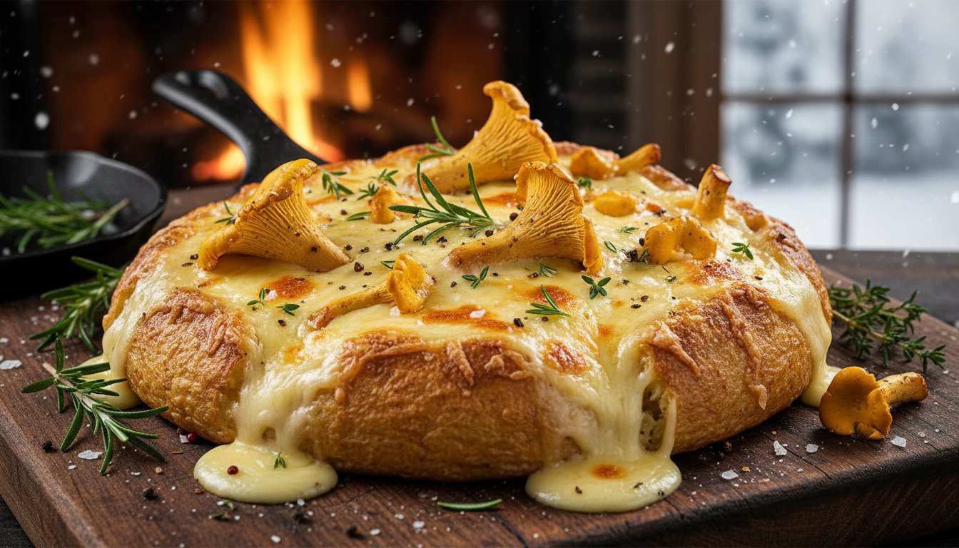 découvrez la recette hivernale parfaite alliant champignons dorés et comté fondant, pour un plat réconfortant au cœur chaud et à la croûte délicieusement croustillante.