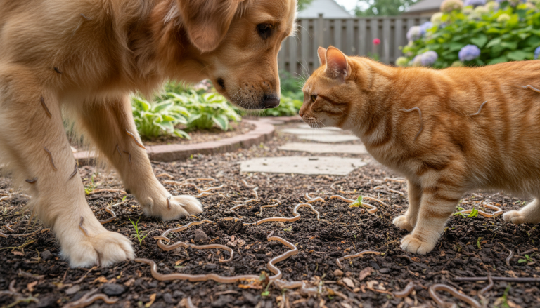 découvrez comment les chiens et les chats contribuent à la propagation des vers plats invasifs de jardin en jardin, impactant la biodiversité locale et les écosystèmes.