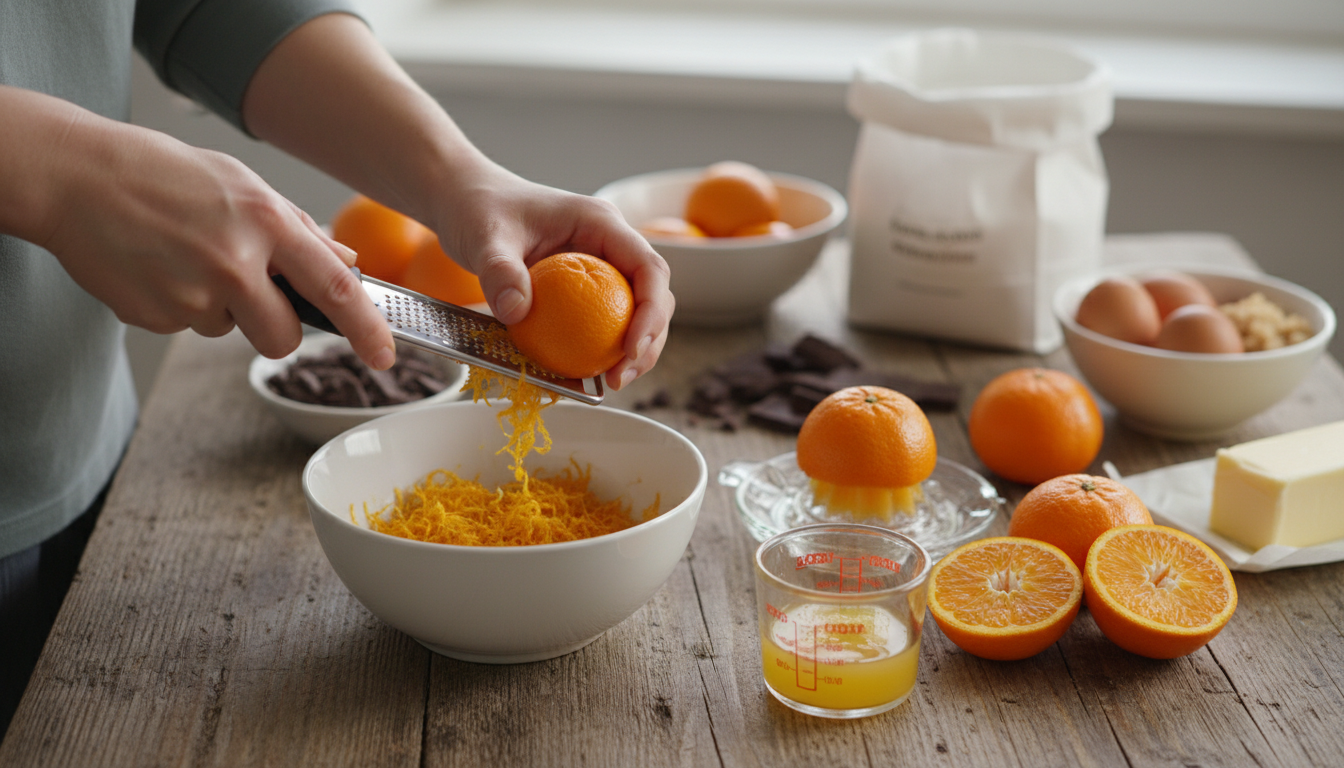 découvrez comment les clémentines apportent une touche d'originalité et de fraîcheur à un cake traditionnel, le sublimant en une gourmandise irrésistible au chocolat noir.