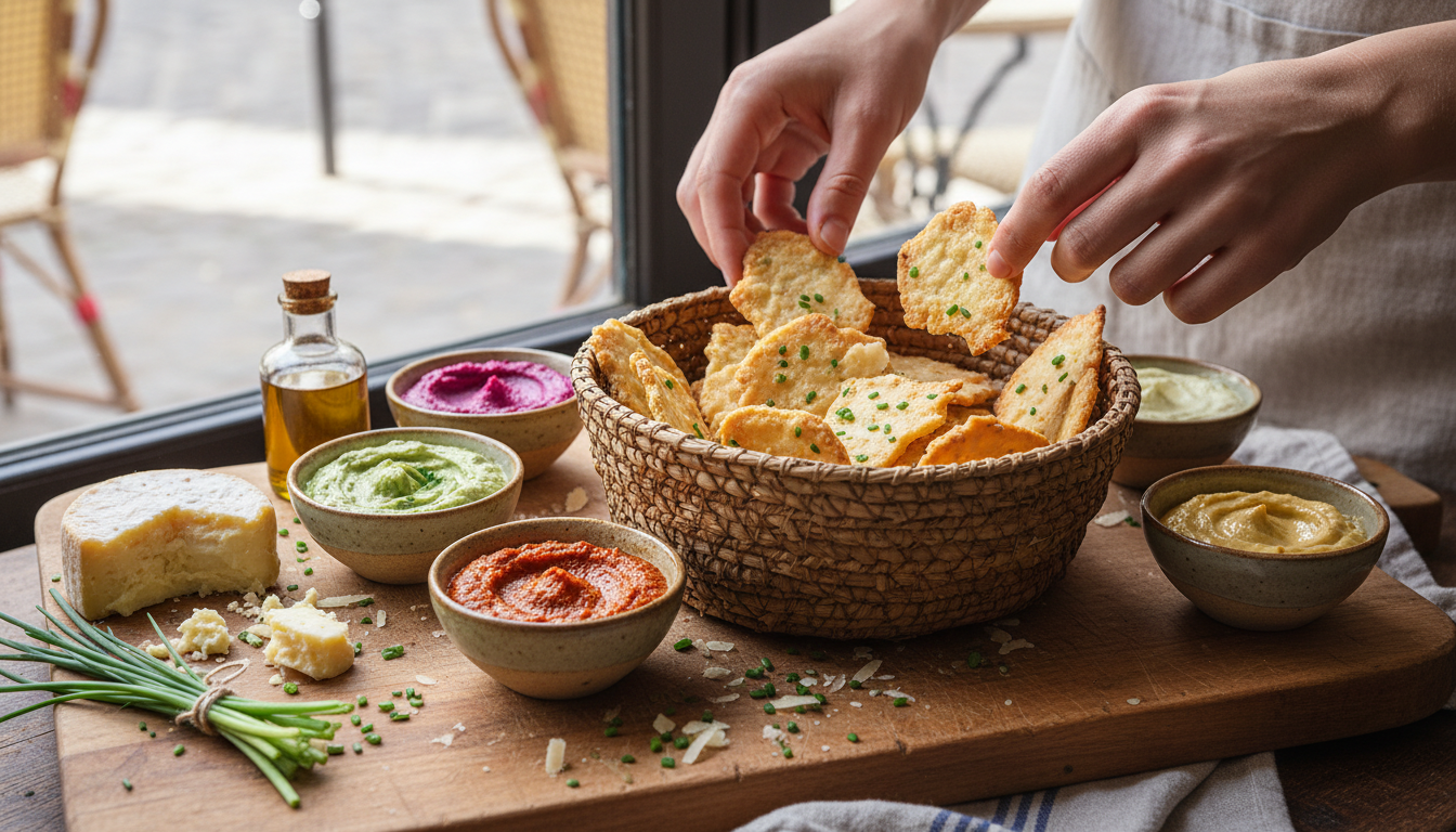 découvrez la recette incontournable de nos crackers maison au fromage et à la ciboulette, croustillants et savoureux pour toutes vos envies gourmandes.